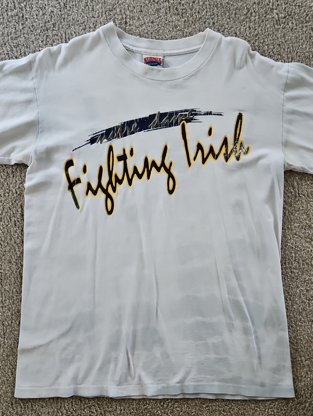 Notre Dame vintage tshirt